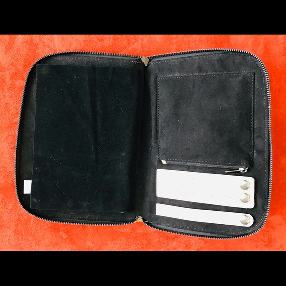 SALE! H by HALSTON New Faux Leather JEWELRY PORTFOLIO - Picture 10 of 12